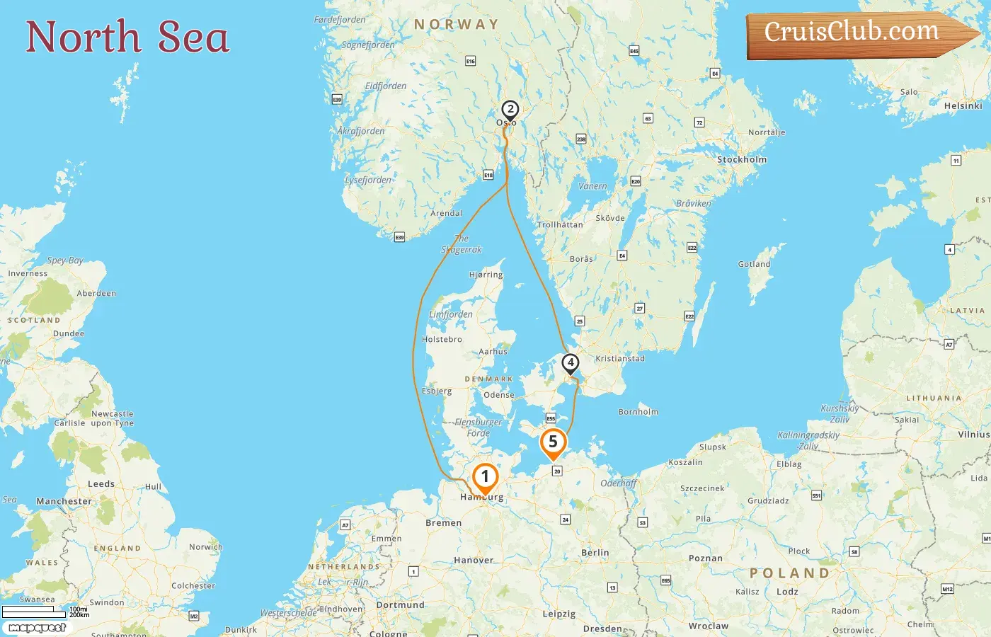 North Sea Explorer: Hamburg to Warnemünde