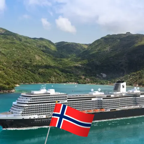 Cruise in the Northland from Reykjavik to Rotterdam aboard Rotterdam ship with visits to Norway for 15 days