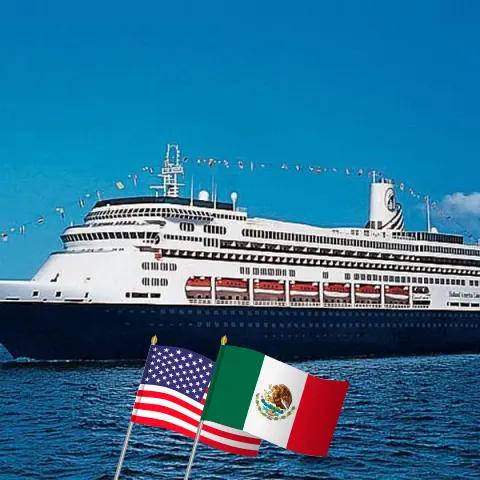 Cruise in the Mexico from San Diego aboard Zaandam ship with visits to USA and Mexico for 8 days