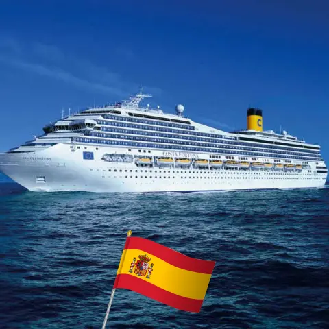 Cruise in the Canary Islands from Las Palmas aboard Costa Fortuna ship with visits to Spain for 8 days