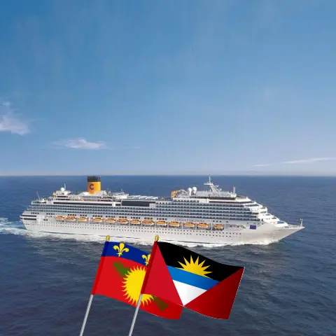 Cruise in the Eastern Caribbean from Pointe-à-Pitre aboard Costa Fascinosa ship with visits to Guadeloupe for 8 days