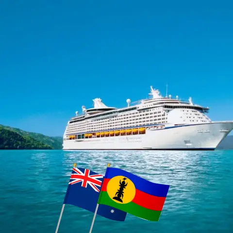 Cruise in the South Pacific from Brisbane aboard Voyager of the Seas ship with visits to Australia, New Caledonia, and Vanuatu for 9 days