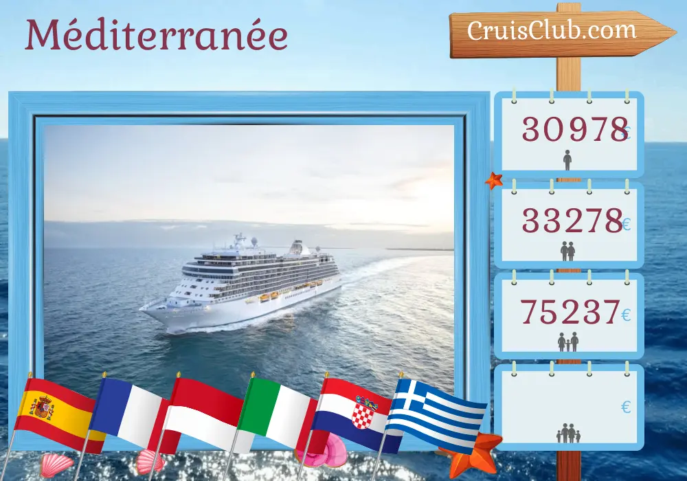 Croisière en Méditerranée de Lisbonne à Istanbul à bord du Seven Seas Splendor avec des visites en Espagne, au Maroc, en France, à Monaco, en Italie, en Croatie, en Grèce et en Turquie pendant 24 jours