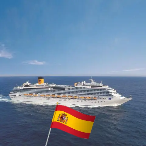 Cruise in the Transatlantic from La Romana to Barcelona aboard Costa Fascinosa ship with visits to Spain and Morocco for 15 days