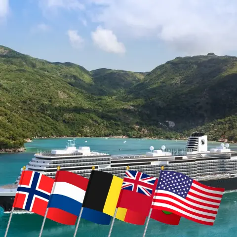 Croisière transatlantique de Rotterdam à Fort Lauderdale à bord du navire Rotterdam avec des escales en Norvège, aux Pays-Bas, en Belgique, aux Bermudes et aux États-Unis pendant 28 jours