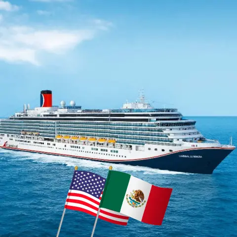 Cruise in the Western America from San Francisco aboard Carnival Luminosa ship with visits to USA and Mexico for 6 days
