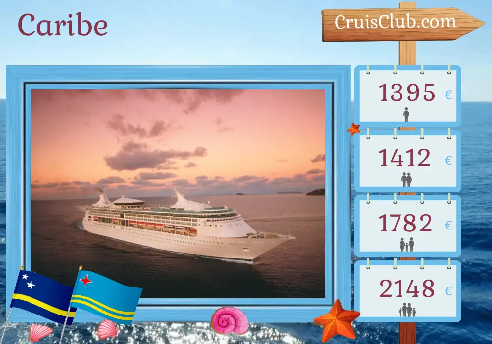 Crucero por el Caribe desde Colonia a bordo del barco Grandeur of the Seas con visitas a Panamá, Colombia, Curazao y Aruba durante 8 días