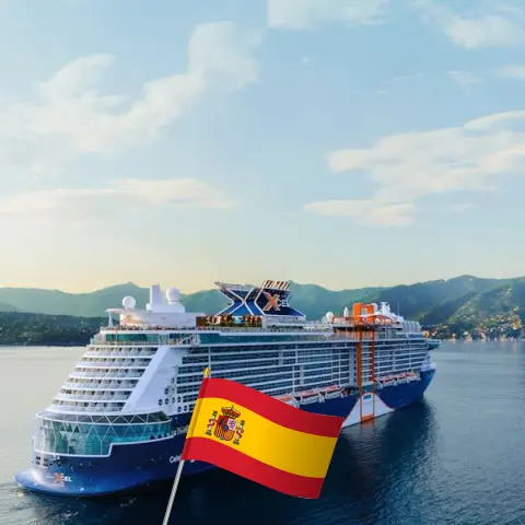 Cruise in the Mediterranean from Barcelona aboard Celebrity Xcel ship with visits to Spain and Morocco for 8 days