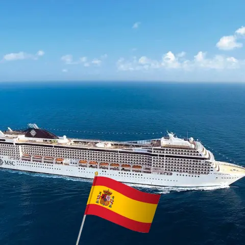 Cruise in the Mediterranean from Tarragona aboard MSC Orchestra ship with visits to Spain for 3 days
