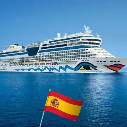 Cruise in the Canary Islands from Las Palmas aboard AIDAblu ship with visits to Spain and Morocco for 15 days