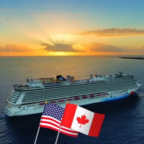 Cruise in the New England from Boston aboard Norwegian Breakaway ship with visits to USA and Canada for 8 days