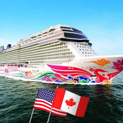 Cruise in the Alaska from Seattle aboard Norwegian Joy ship with visits to USA and Canada for 11 days