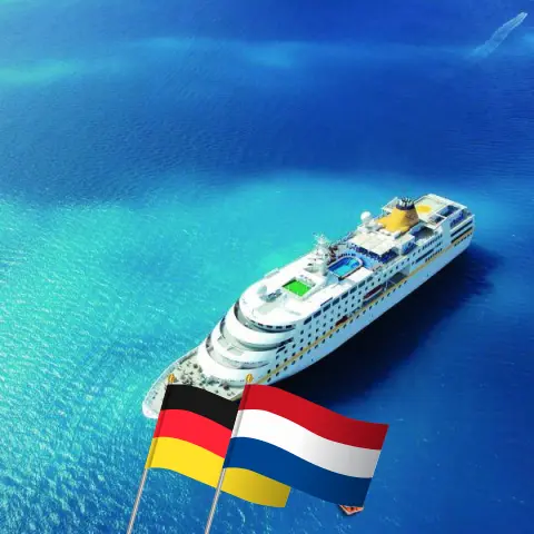 Cruise in the Baltic Sea from Hamburg to Kiel aboard MS Hamburg ship with visits to Germany and Netherlands for 6 days