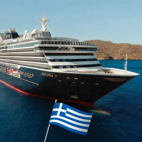 Cruise in the Mediterranean from Piraeus aboard EXPLORA II ship with visits to Greece and Turkey for 8 days