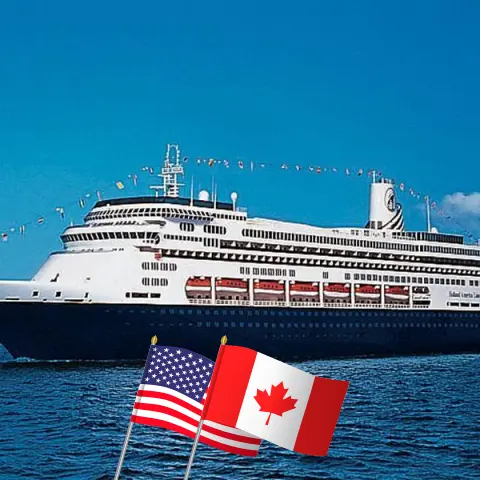 Cruise in the Western America from San Diego to Vancouver aboard Zaandam ship with visits to USA and Canada for 5 days