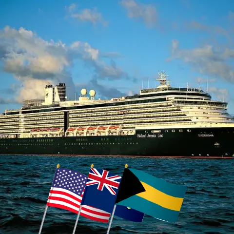 Cruise in the Caribbean from Miami aboard Zuiderdam ship with visits to USA, Dominican Republic, and Bahamas for 8 days
