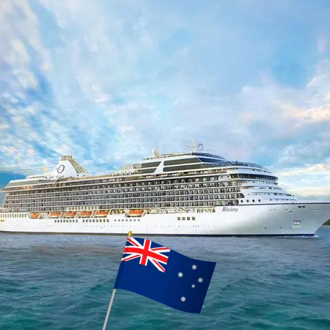 Cruise in the Australia from Benoa to Sydney aboard Oceania Riviera ship with visits to Indonesia and Australia for 17 days