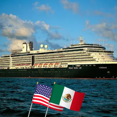 Cruise in the Panama Canal from Miami to San Diego aboard Zuiderdam ship with visits to USA, Colombia, Panama, Costa Rica, El Salvador, Guatemala, and Mexico for 28 days
