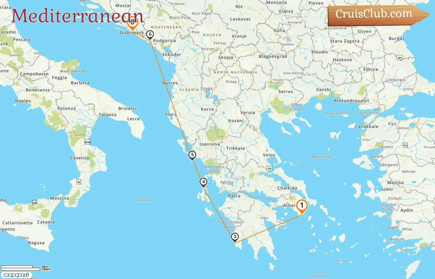 Cruise in the Mediterranean from Lavrio to Dubrovnik aboard Le Ponant ship with visits to Greece, Montenegro, and Croatia for 8 days