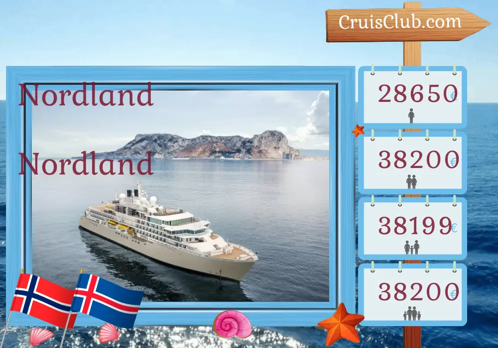 Cruzeiro no Norte de Tromsø até Reykjavik a bordo do navio Silver Endeavour com visitas à Noruega e Islândia por 14 dias