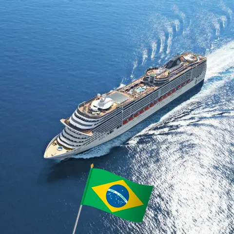 Cruise in the South America from Saints aboard MSC Preziosa ship with visits to Brazil, Uruguay, and Argentina for 8 days