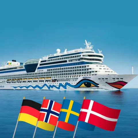 Baltic Sea Cruise with AIDAmar: Germany, Norway, Sweden, Denmark