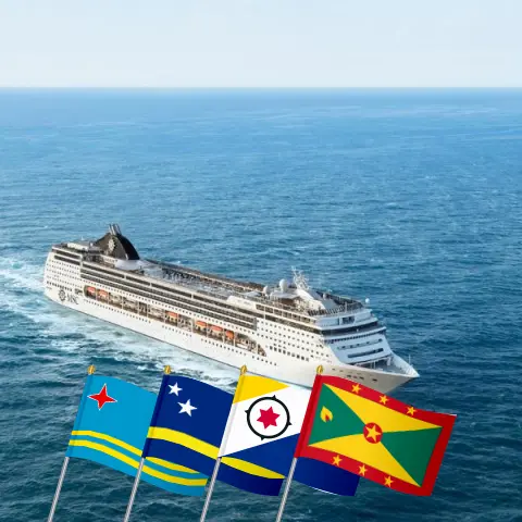Cruise in the Eastern Caribbean from La Romana aboard MSC Opera ship with visits to Dominican Republic, Aruba, Curaçao, and Grenada for 8 days