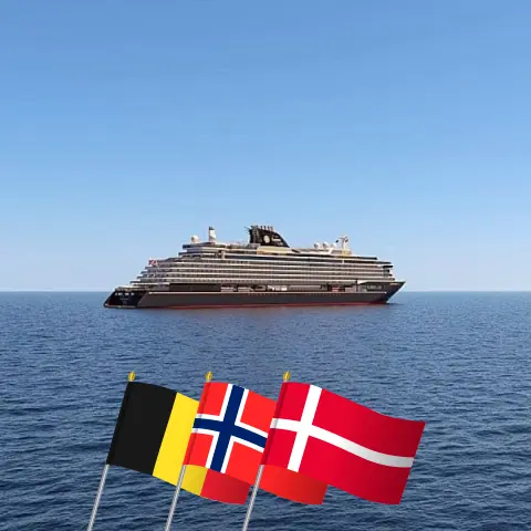 Cruise in the Northland from Southampton to Copenhagen aboard Explora IV ship with visits to Belgium, Norway, and Denmark for 9 days
