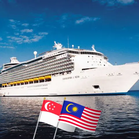 Cruise in the Asia from Singapore aboard Navigator of the Seas ship with visits to Singapore, Viet Nam, Thailand, and Malaysia for 11 days