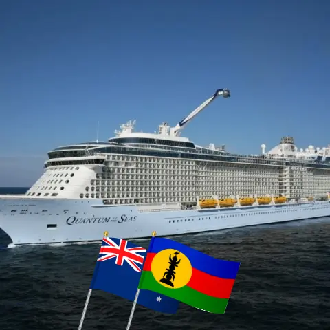 Cruise in the South Pacific from Brisbane aboard Quantum of the Seas ship with visits to Australia, New Caledonia, and Vanuatu for 8 days