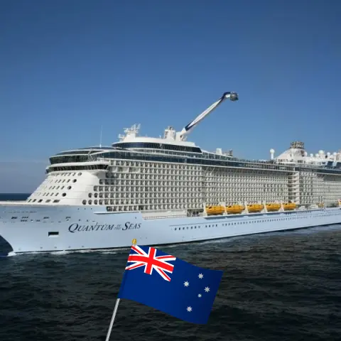 Cruise in the Australia from Brisbane aboard Quantum of the Seas ship with visits to Australia for 7 days