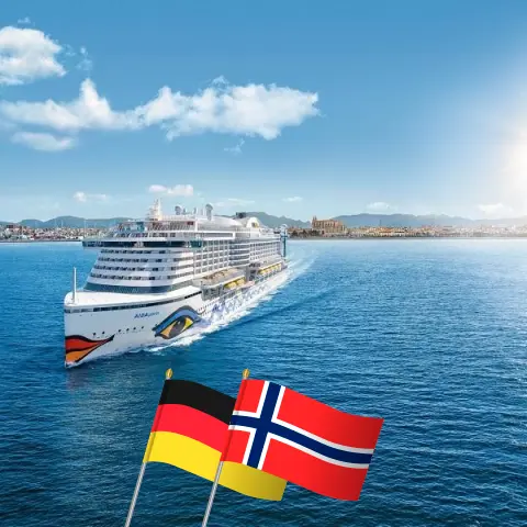 Cruise in the Northland from Hamburg aboard AIDAperla ship with visits to Germany and Norway for 8 days
