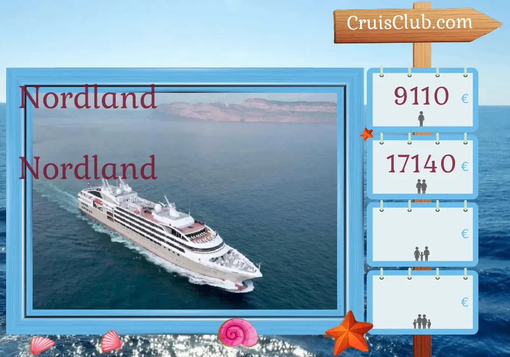 Cruzeiro no Norte a partir de Longyearbyen a bordo do navio Le Lyrial com visitas a por 8 dias