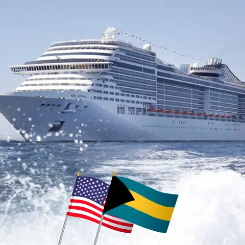 Cruise in the East America from Miami aboard MSC Divina ship with visits to USA and Bahamas for 4 days