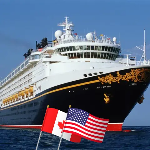 Cruise in the Hawaii from Vancouver to Honolulu aboard Disney Wonder ship with visits to Canada and USA for 11 days