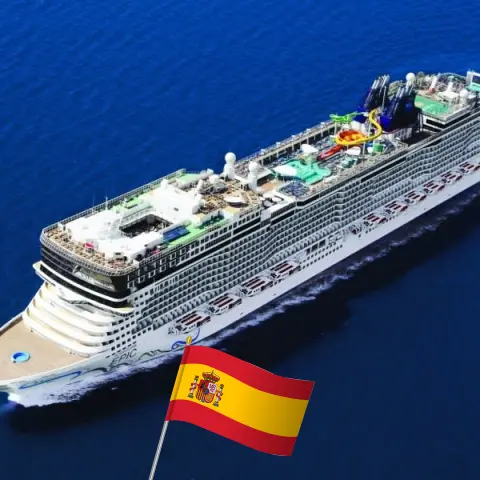 Cruise in the Transatlantic from Saint John to Barcelona aboard Norwegian Epic ship with visits to Puerto Rico and Spain for 15 days