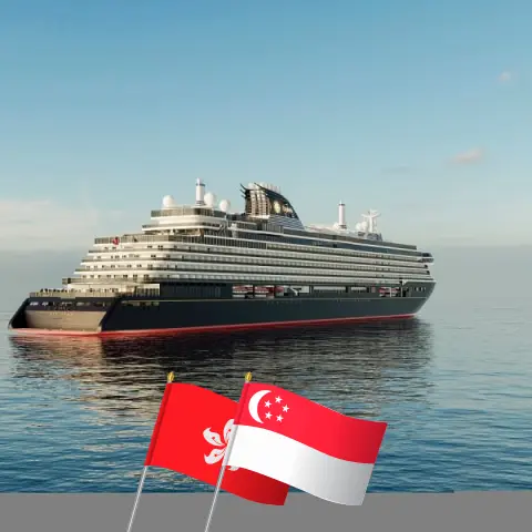 Cruise in the Asia from Hong Kong to Singapore aboard EXPLORA III ship with visits to Hong Kong, Viet Nam, and Singapore for 11 days