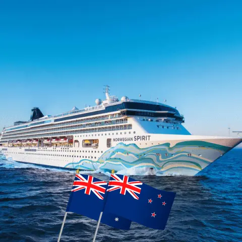 Cruise in the New Zealand from Sydney to Auckland aboard Norwegian Spirit ship with visits to Australia and New Zealand for 15 days