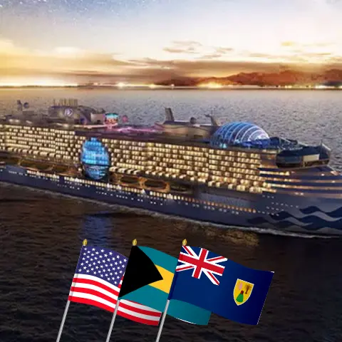 Cruise in the Caribbean from Fort Lauderdale aboard Star Princess ship with visits to USA, Bahamas, and Dominican Republic for 8 days