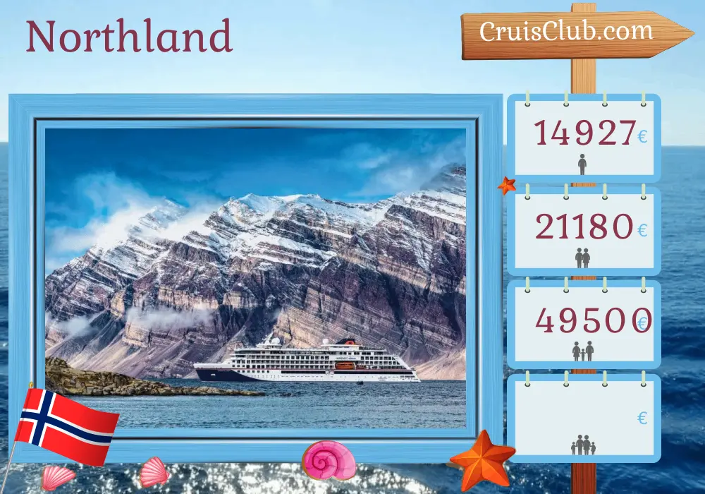 Cruise in the Northland from Longyearbyen to Tromsø aboard HANSEATIC nature ship with visits to Norway for 13 days
