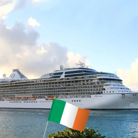 Cruise in the British Isles from Southampton aboard Oceania Marina ship with visits to Isle of Man and Ireland for 13 days