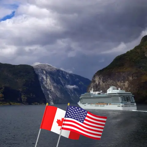 Cruise in the North America from Montreal to New York aboard Oceania Vista ship with visits to Canada and USA for 12 days