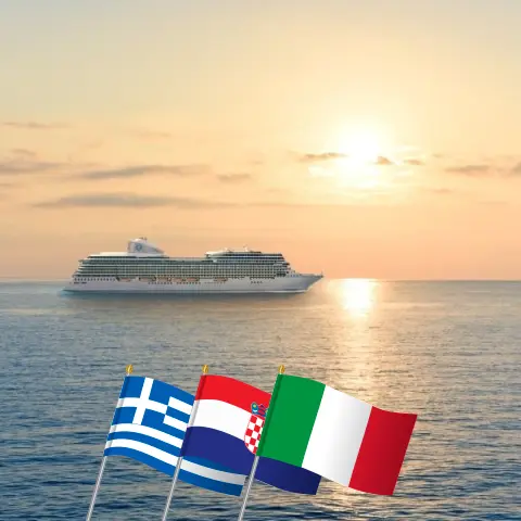 Cruise in the Mediterranean from Istanbul to Trieste aboard Oceania Allura ship with visits to Turkey, Greece, Croatia, and Italy for 11 days