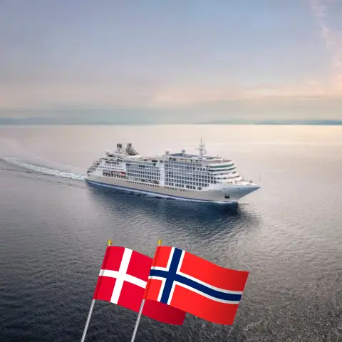 Cruise in the Northland from Copenhagen aboard Silver Dawn ship with visits to Denmark and Norway for 11 days