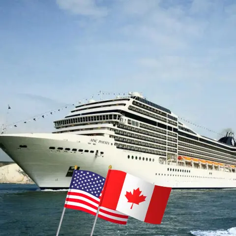 Cruise in the Alaska from Seattle aboard MSC Poesia ship with visits to USA and Canada for 8 days