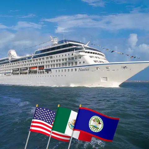 Cruise in the Western Caribbean from Miami aboard Oceania Nautica ship with visits to USA, Mexico, Honduras, and Belize for 8 days