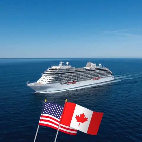Cruise in the Alaska from Anchorage to Vancouver aboard Seven Seas Explorer ship with visits to USA and Canada for 8 days