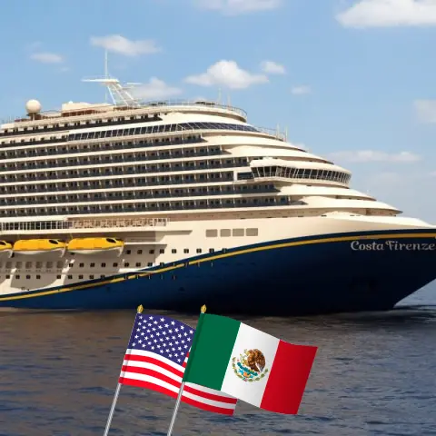 Cruise in the Western America from Long Beach aboard Carnival Firenze ship with visits to USA and Mexico for 5 days