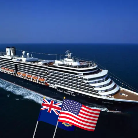 Cruise in the Panama Canal from San Antonio to Fort Lauderdale aboard Oosterdam ship with visits to Chile, Peru, Ecuador, Panama, Cayman Islands, and USA for 17 days