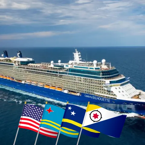 Cruise in the Caribbean from Fort Lauderdale aboard Celebrity Silhouette ship with visits to USA, Aruba, and Curaçao for 9 days